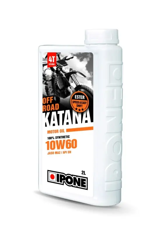 Rabat IPONE KATANA OFF ROAD 10W60 OLEJ SILNIKOWY 100% SYNTETYK 2L (ESTER, MA2) (AKC) (8)