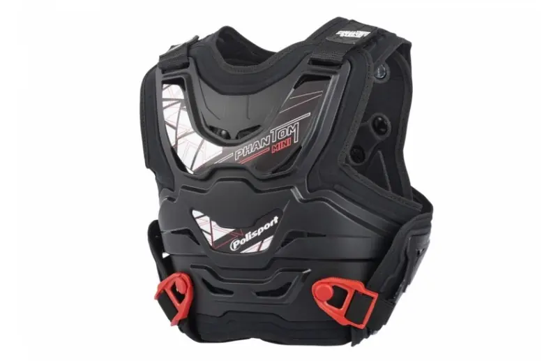 POLISPORT OSŁONA KLATKI PIERSIOWEJ PHANTOM MINI BLACK (DZIECIĘCY) KOLOR CZARNY Super okazja