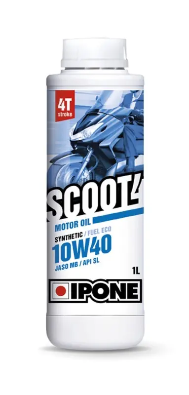 Najlepsza cena IPONE SCOOT 4 10W40 OLEJ SILNIKOWY 1L (AKC) (15)