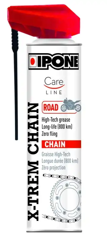 Hit sprzedaży IPONE SPRAY CHAIN 250ML X-TREM ROAD SMAR DO ŁAŃCUCHÓW (CARELINE) (AKC) (12)