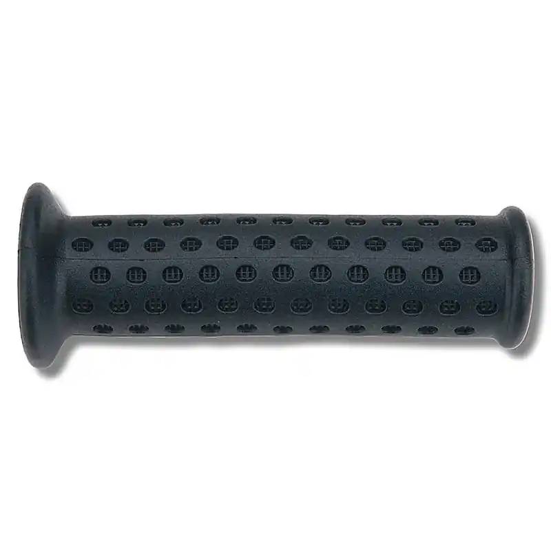 DOMINO MANETKI (GRIPY) SCOOTER PIAGGIO STYLE (TYPHOON) (22+25MM, DŁ.118MM) BEZ OTWORU KOLOR CZARNY Oferta limitowana