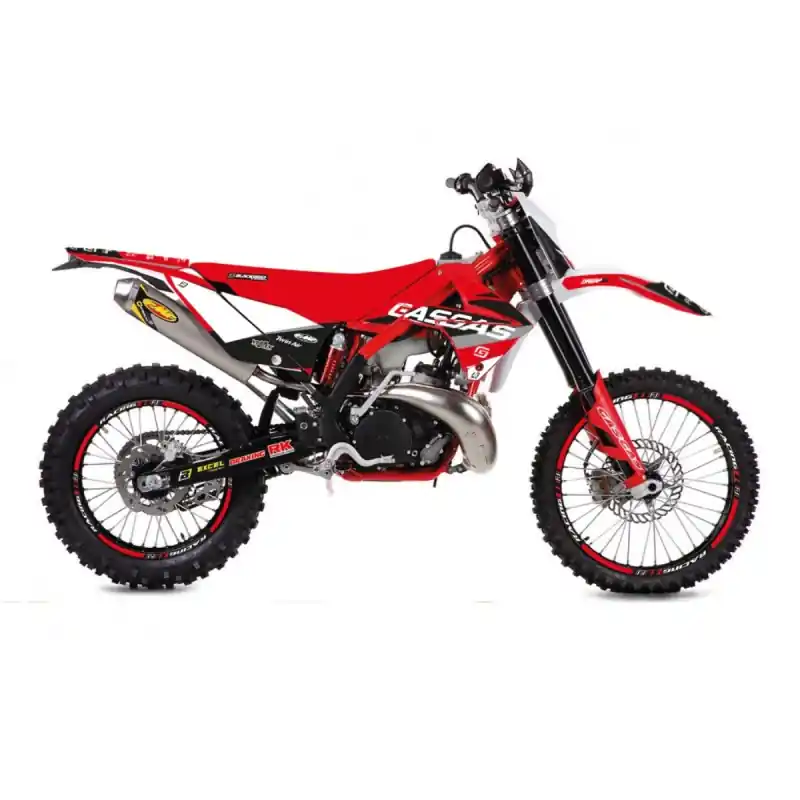 Kup teraz BLACKBIRD KOMPLET NAKLEJEK (OKLEIN) GAS GAS EC 125/250/300 ‘10- ‘11, FSR 250/450 ‘10- ‘11 DREAM 5 KOLOR CZERWONY CZARNY