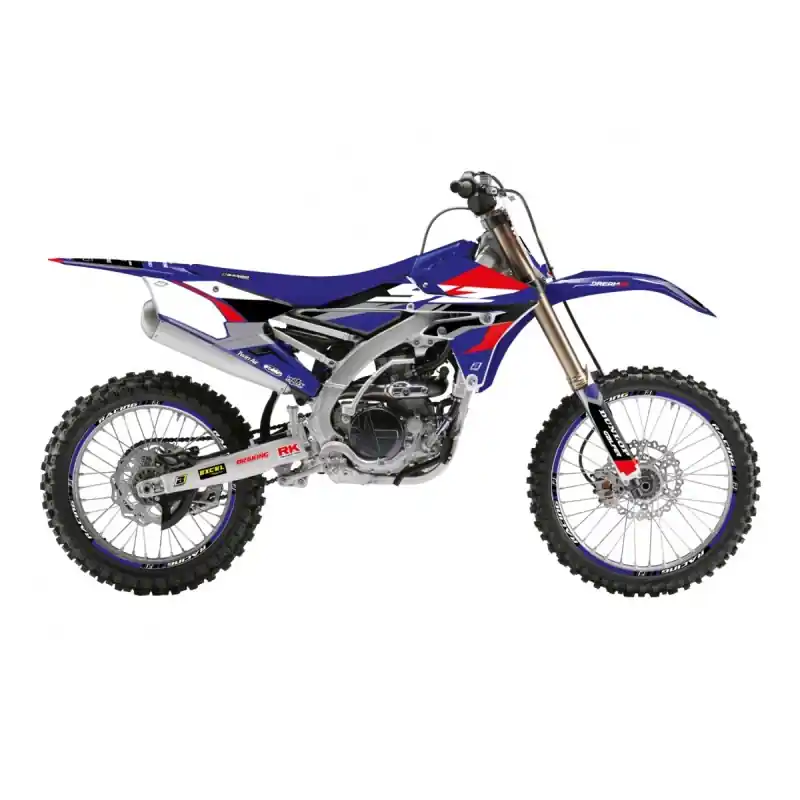 Bezpieczne zakupy BLACKBIRD KOMPLET NAKLEJEK (OKLEIN) YAMAHA YZ 250F ‘14- ‘18, YZ 450F ‘14- ‘17 DREAM 5 KOLOR NIEBIESKI CZARNY