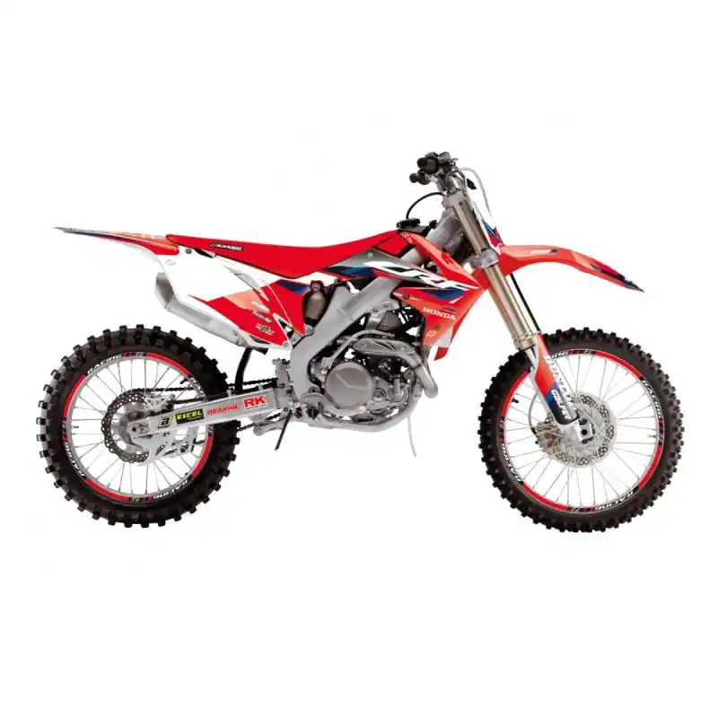 BLACKBIRD KOMPLET NAKLEJEK (OKLEIN) HONDA CRF 250R ‘10- ‘13; CRF 450R ‘09- ‘12 DREAM 5 KOLOR CZERWONY CZARNY Oferta limitowana