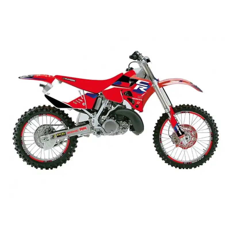 BLACKBIRD KOMPLET NAKLEJEK (OKLEIN) HONDA CR 125R ‘93- ‘97, CR 250R ‘92- ‘96 DREAM 5 KOLOR CZERWONY CZARNY Do wyczerpania zapasów