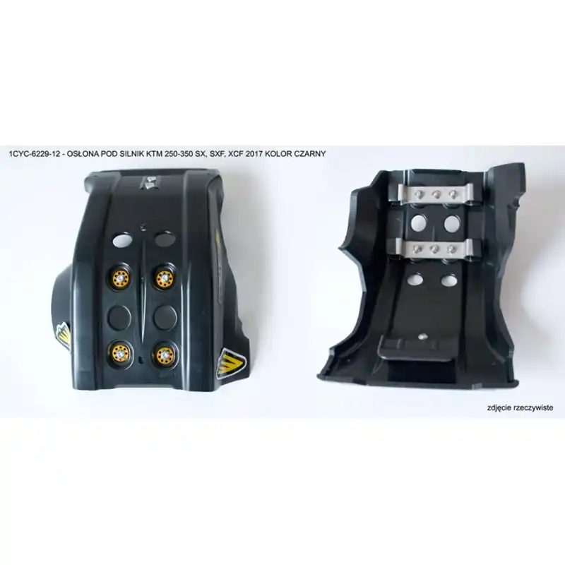 CYCRA WYPRZEDAŻ OSŁONA POD SILNIK FULL ARMOR SKID PLATE KTM SXF/SX-F/XCF/XC-F/EXC/EXC-F 250-350 ‘16- ‘18 KOLOR CZARNY Najlepsza cena