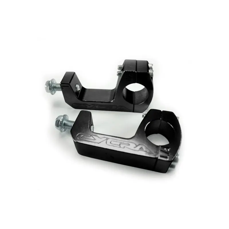 CYCRA MOCOWANIA U-CLAMP DO KIEROWNICY RENTHAL TWINWALL (28,6MM) KOLOR CZARNY Premium
