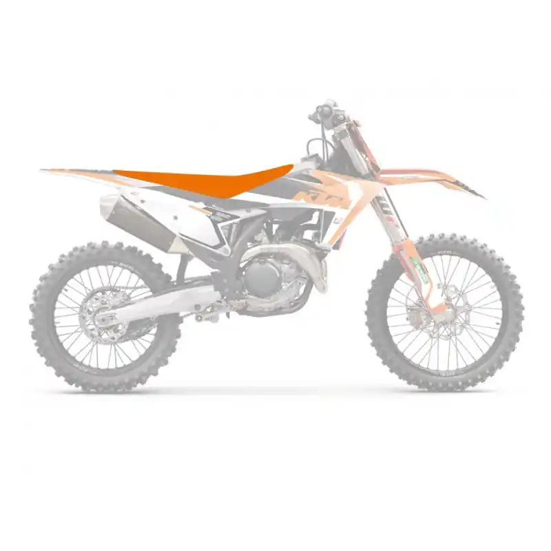 BLACKBIRD POKROWIEC / POSZYCIE NA SIEDZENIE KTM SX 85 ‘25 PIRAMID KOLOR POMARAŃCZOWY Nie przegap