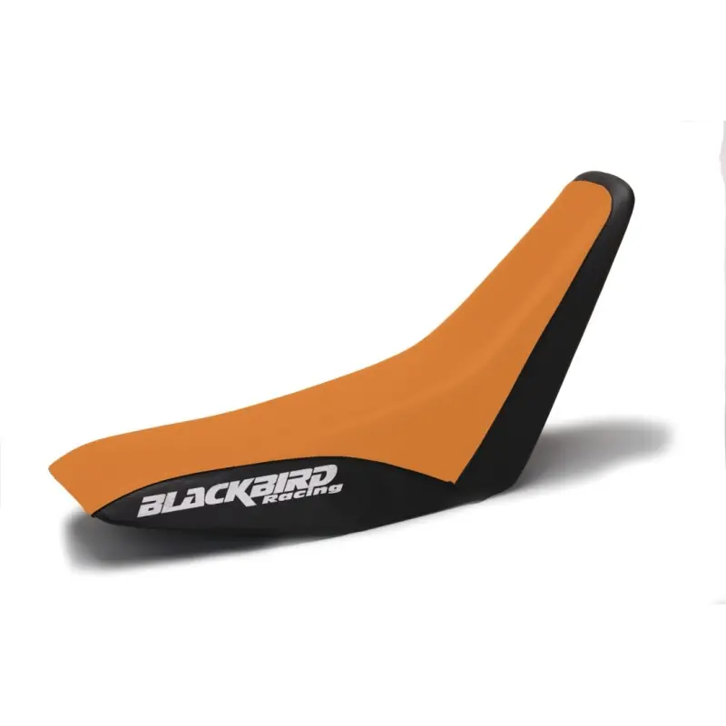 Super okazja BLACKBIRD POKROWIEC / POSZYCIE NA SIEDZENIE KTM 4T ‘96- ‘99 (4 STROKE ALL MODELS) TRADITIONAL KOLOR CZARNY POMARAŃCZOWY