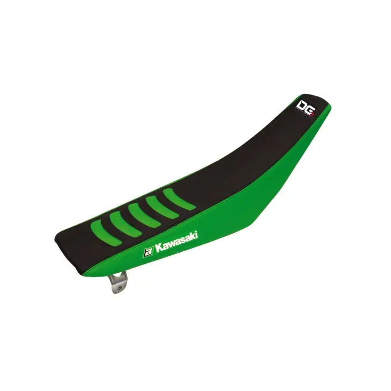 Dostępne od ręki BLACKBIRD POKROWIEC / POSZYCIE NA SIEDZENIE KAWASAKI KXF 250 ‘21- ‘23, KXF 450 ‘19- ‘23 DOUBLE GRIP 3 KOLOR ZIELONY CZARNY