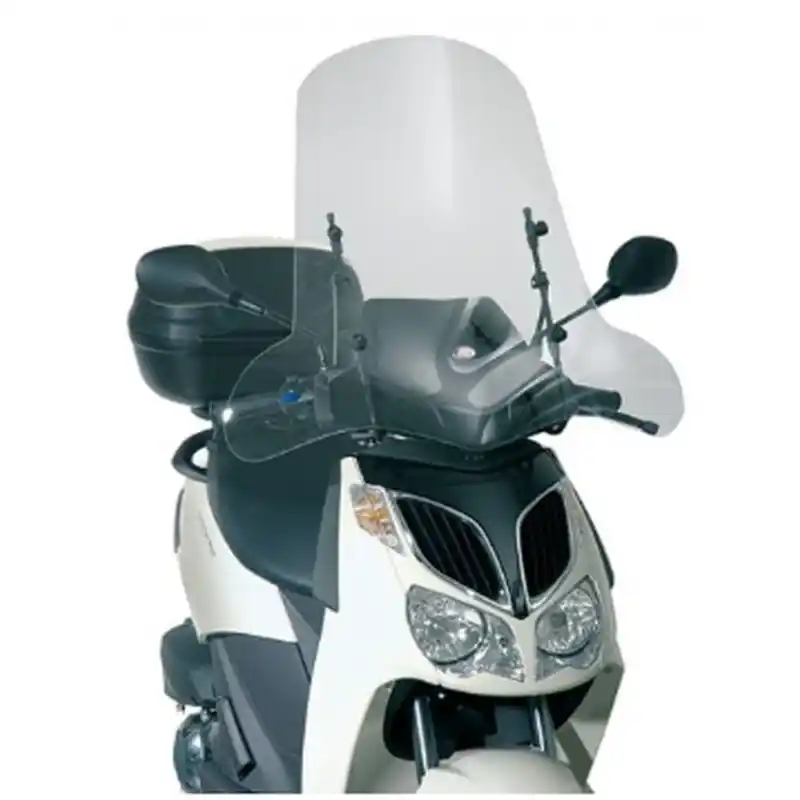 Wyjątkowa oferta KAPPA SZYBA KYMCO / SYM / PEUGEOT / YAMAHA / APRILIA / HONDA PRZEZROCZYSTA 66 x 67 CM - BEZ MOCOWAŃ