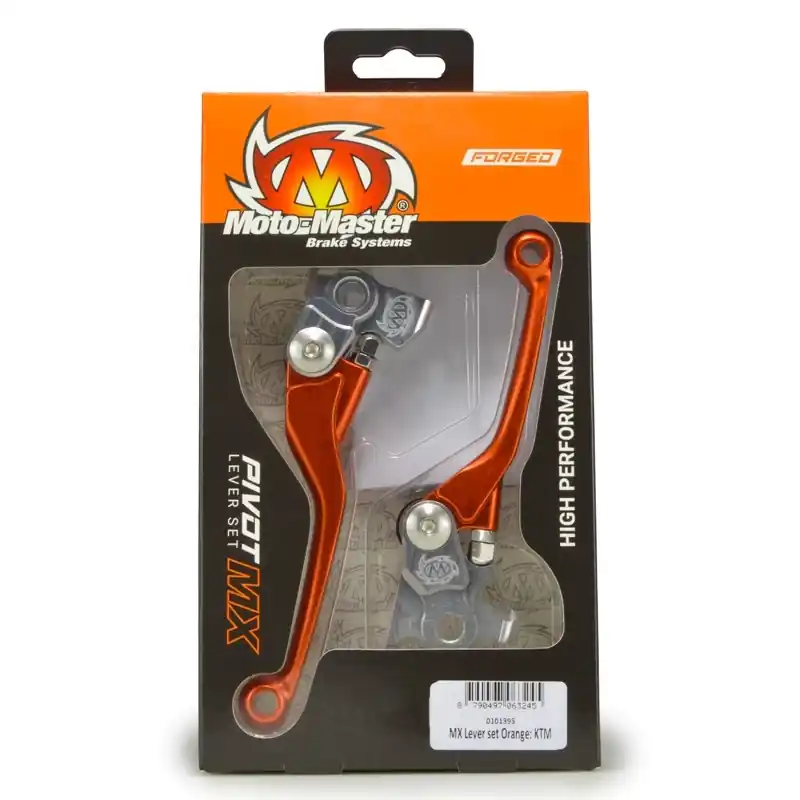 MOTO-MASTER ZESTAW DŹWIGNIA SPRZĘGŁA I HAMULCA (NIEŁAMKI) KUTE KTM/HUSQVARNA/KTM (BREMBO) KOLOR POMARAŃCZOWY Oferta czasowa