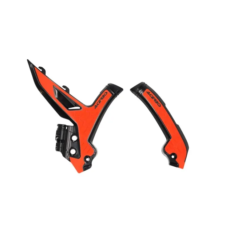 Tylko do końca tygodnia ACERBIS OSŁONY RAMY X-GRIP KTM EXC / EXC-F / XC-W ‘24- ‘25, SX / SX-F / XC / XC-F ‘23- ‘25 KOLOR CZARNY / POMARAŃCZOWY