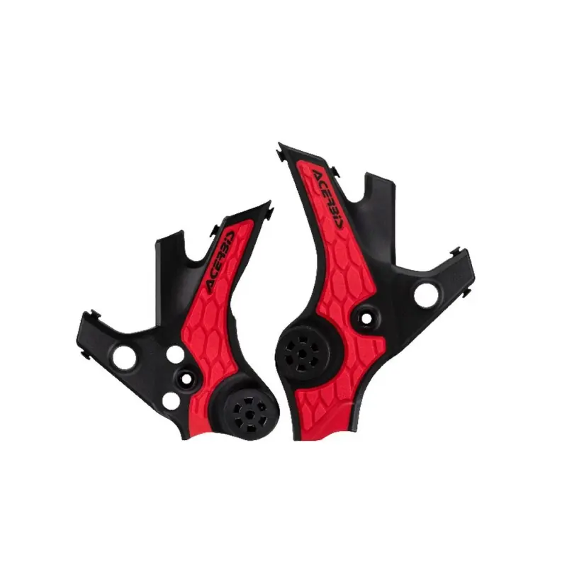 ACERBIS OSŁONY RAMY X-GRIP HONDA AFRICA TWIN CRF 1100L ‘20- ‘24 KOLOR CZERWONY / CZARNY Szybka wysyłka